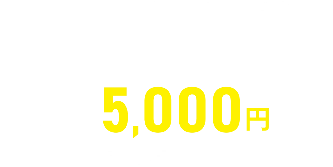初期費用0円、制作費用0円、解約費用0円、月額5,000円でホームページが導入できる!